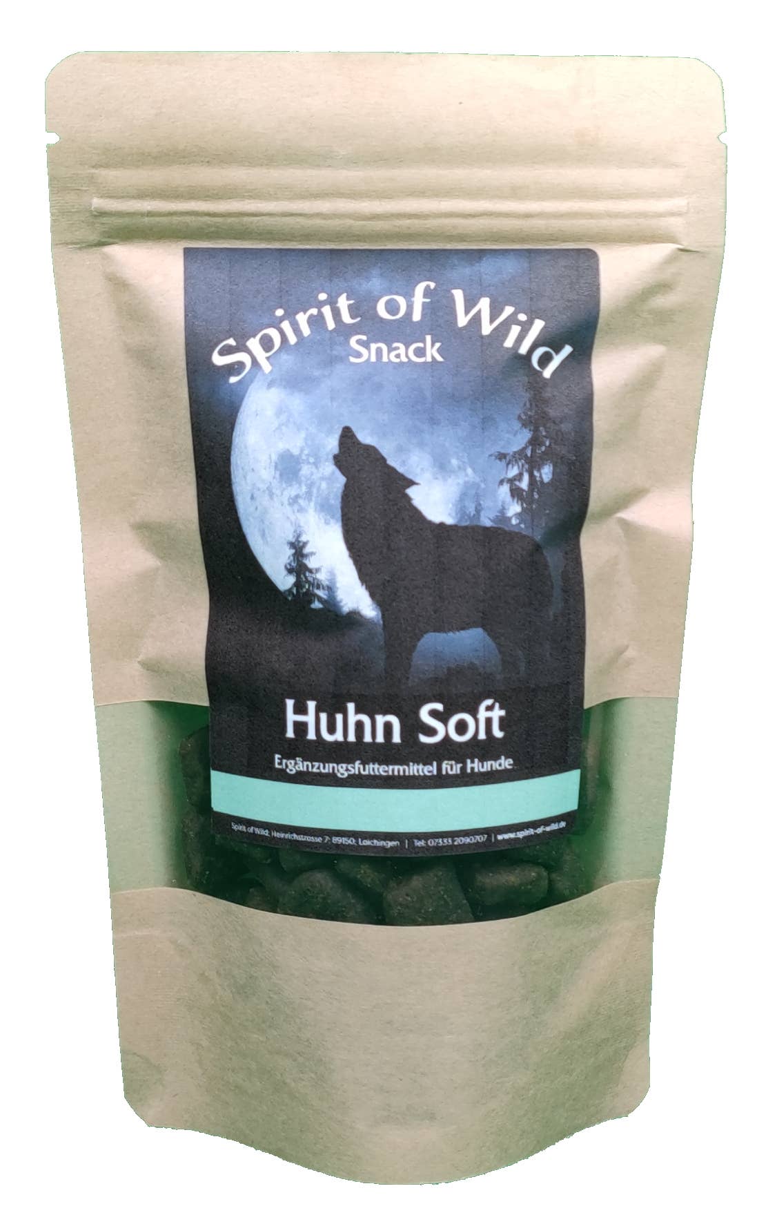 Spirit of Wild - Bløde godbidder m. Kylling - Kornfri - 150g