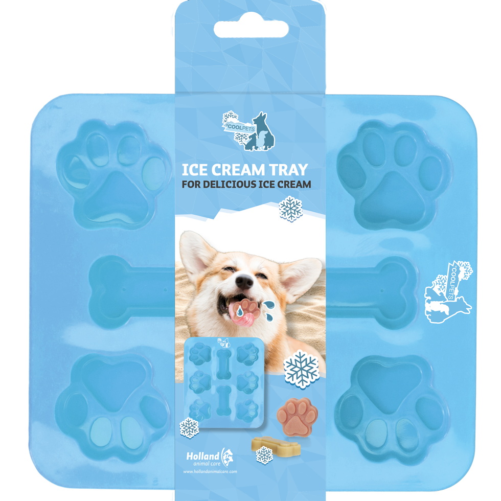 Cool Pets - Silikoneform til Hundeis eller -kiks