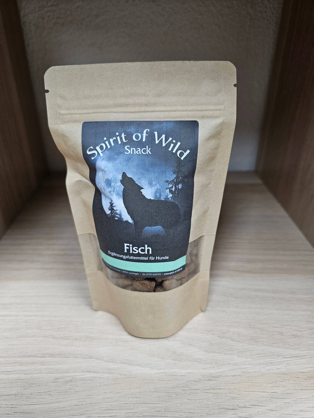 Spirit of Wild - Godbidder m. Fisk - Kornfri - 150g