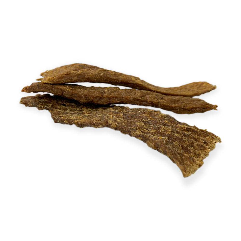 Lucky-Pet - Naturlig - Kødsstrimler m. Gås - 100 g