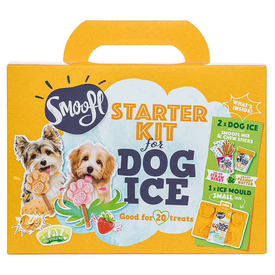 Smoofl - Starterkit til hundeis - Lille