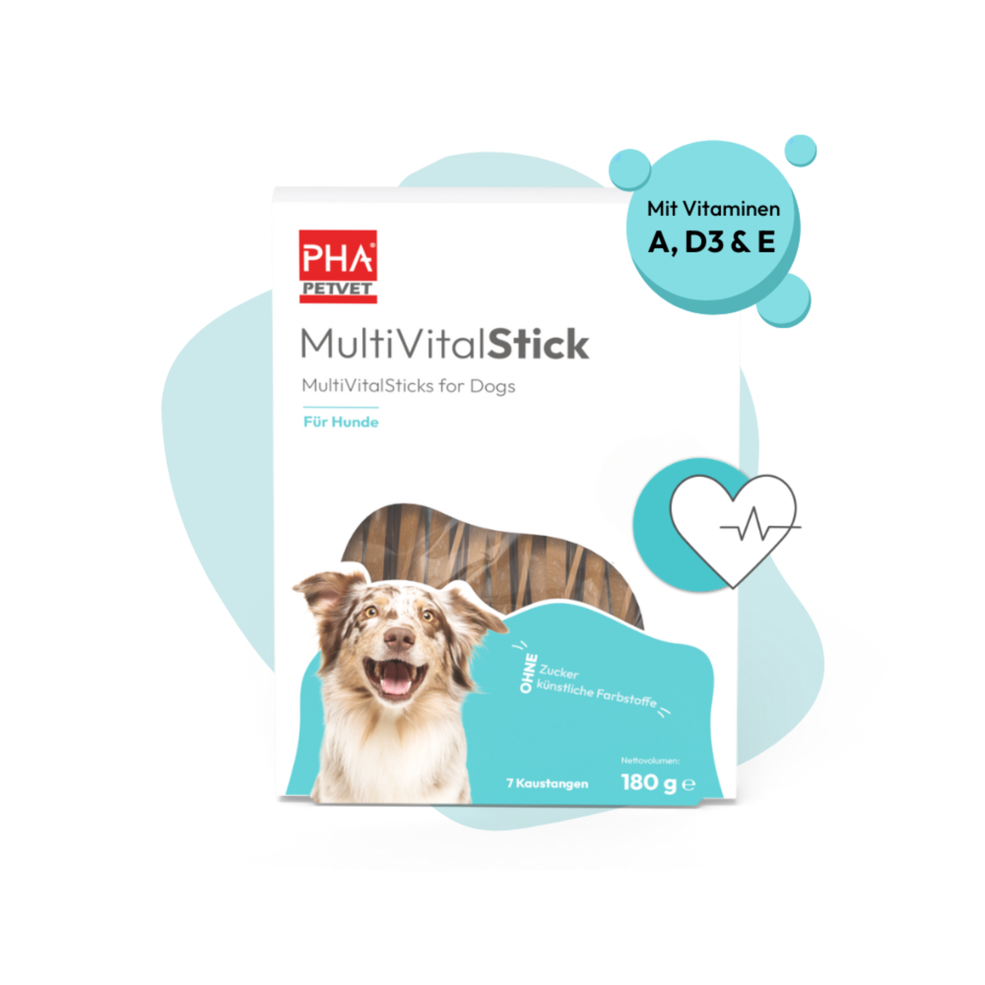 PHA - Multivitamin Sticks til hunde - 180g