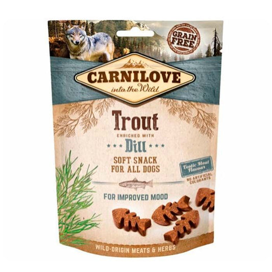 Carnilove Soft Snack m. Ørred & Dild 200g