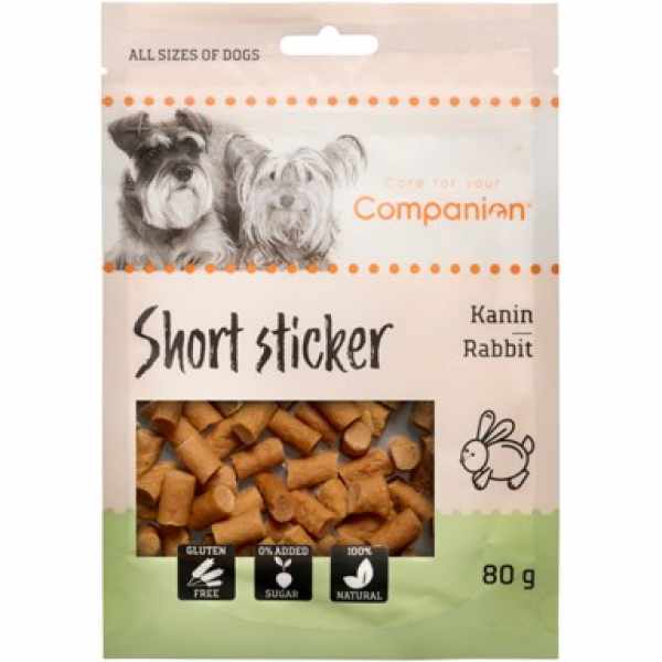 Companion - Små sticks m. Kanin 80g