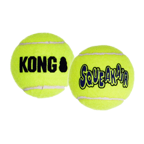 Kong - Aktiveringslegetøj - Squeak Air Bolde - XS - Ø 4cm