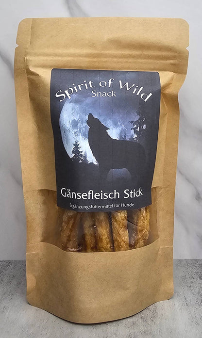 Spirit of Wild - Kødpinde m. Gås - Kornfri - 100g