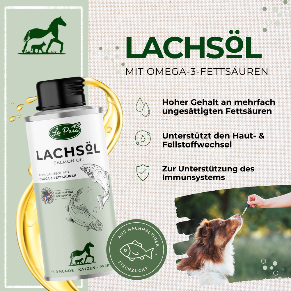 LaPura - Lakseolie - 250 ml