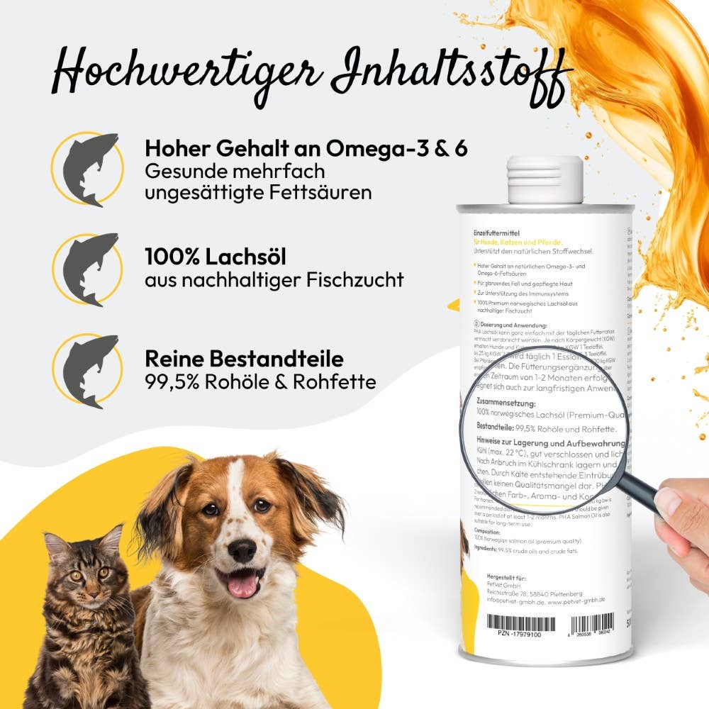 PHA - Lakseolie - 1000 ml