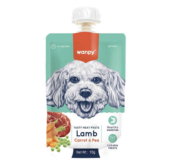 Wanpy - Meat Paste m. Lam, Gulerod & Ærter - 90g