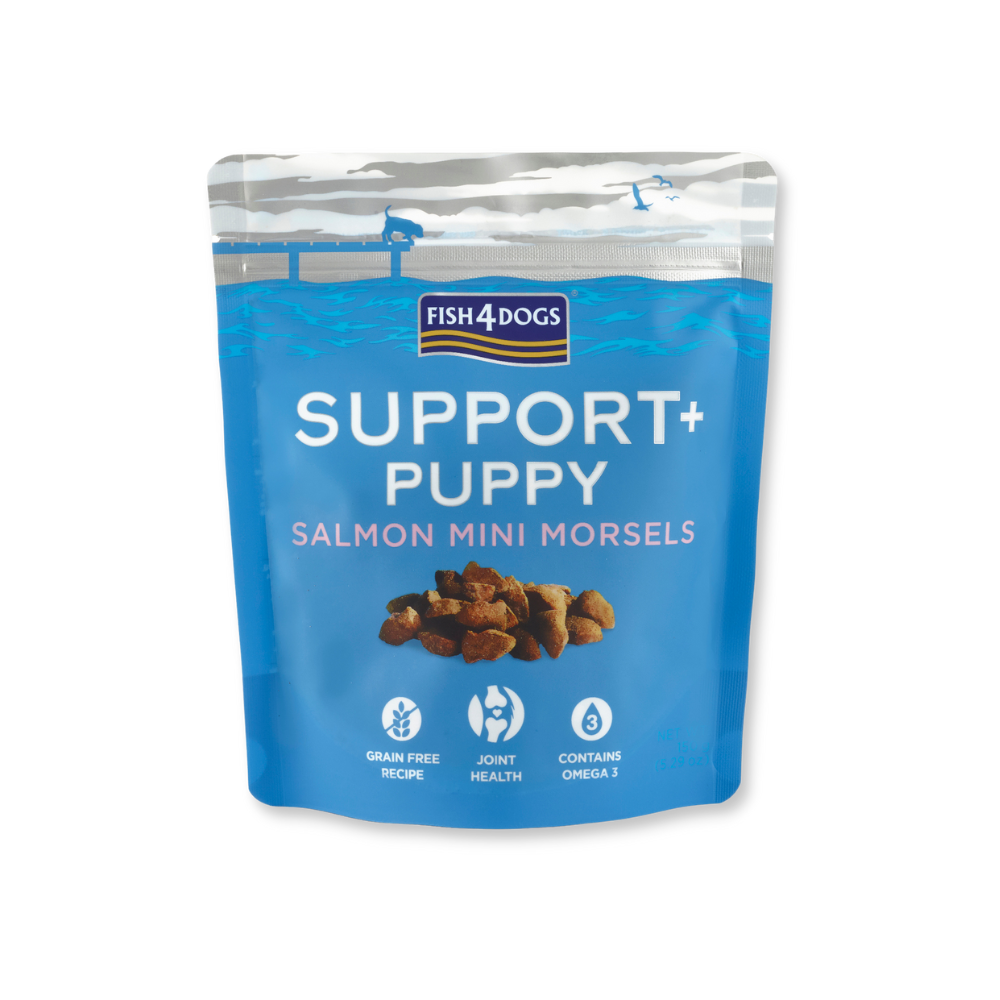 Fish4Dogs - Support+ Hvalp - Lakse Godbidder 150g