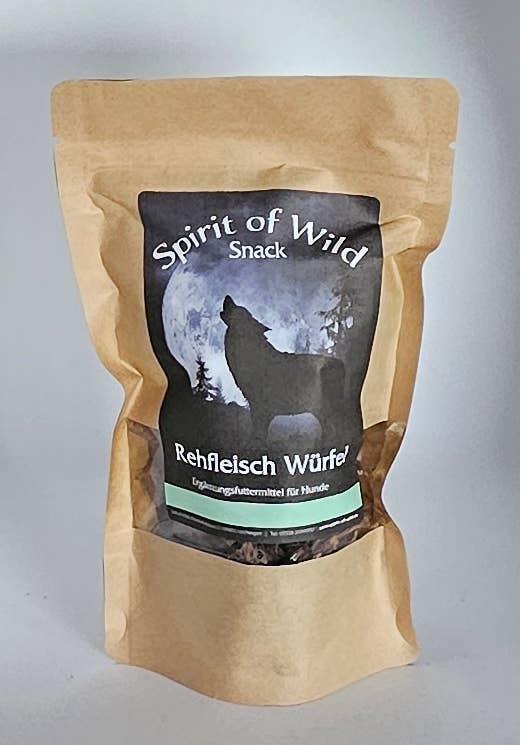 Spirit of Wild - Kødterninger m. Vildt - Kornfri - 100g