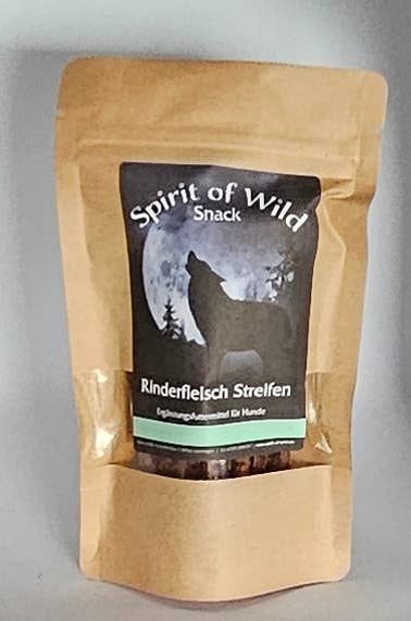 Spirit of Wild - Snack - Kødsstrimler m. Okse - 100g