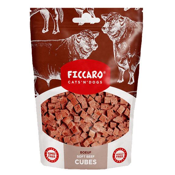 Ficcaro - Soft Cubes m. Okse - 100g