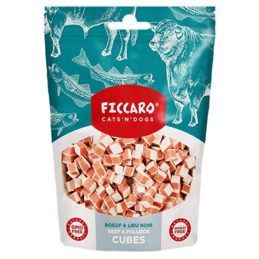 Ficcaro - Cubes m. Okse & Sej - 100g