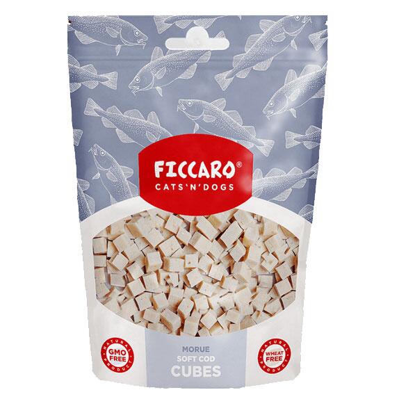 Ficcaro - Soft Cubes m. Torsk - 100g