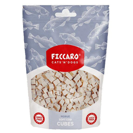 Ficcaro Cubes Godbidder m. Torsk 100g