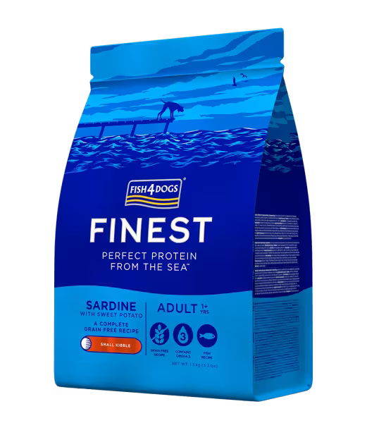 Fish4Dogs - Tørfoder - Sardiner & Kartofel - 1,5kg. (Voksen)