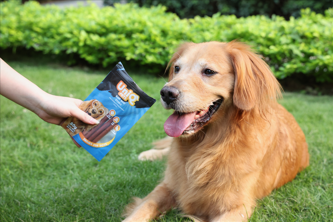 UniQ - Bløde sticks m. Okse - 80g