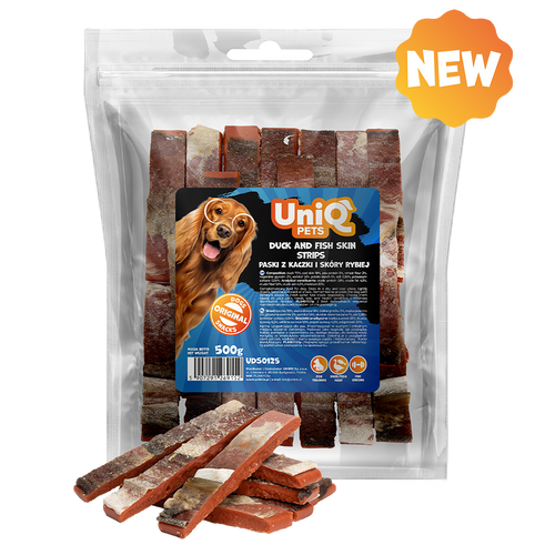 UniQ - Filetter m. And & Torskeskind - 500g