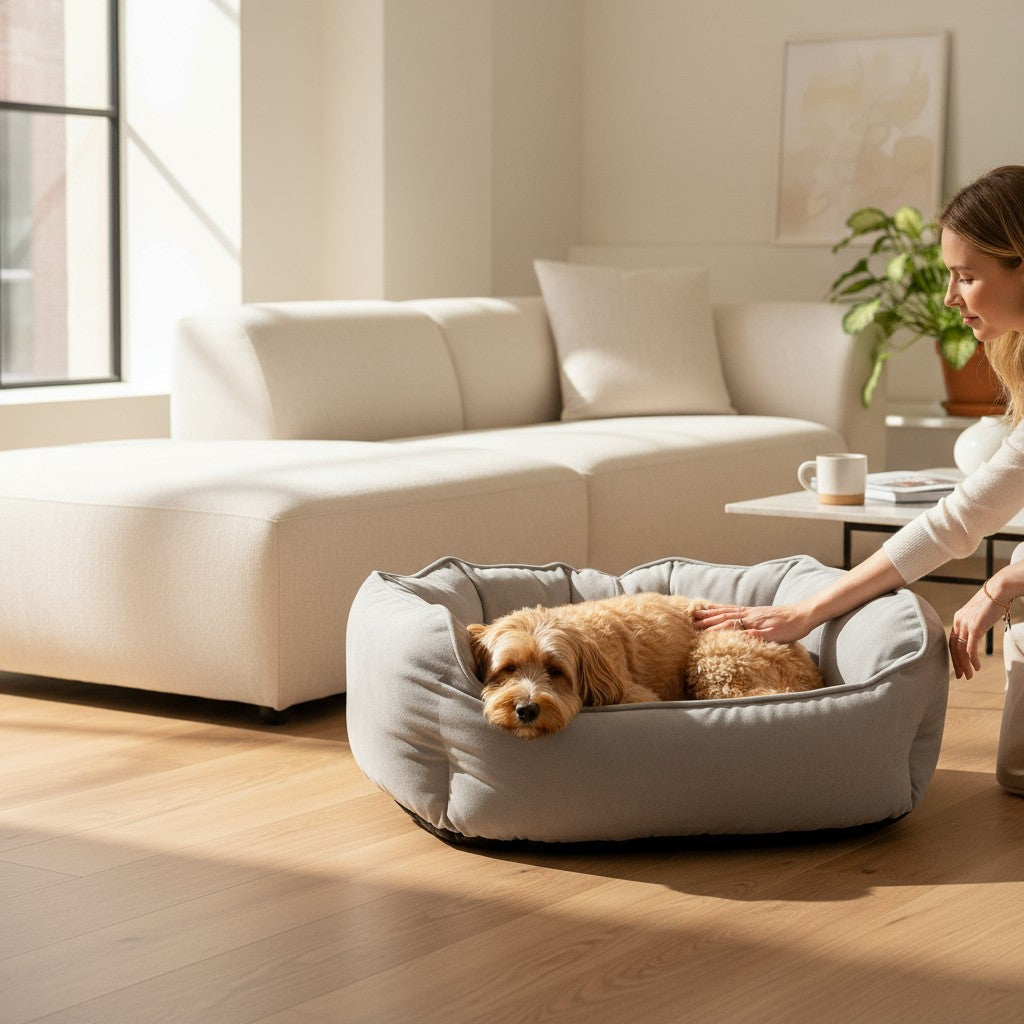 Hundeseng - Melker - Beige