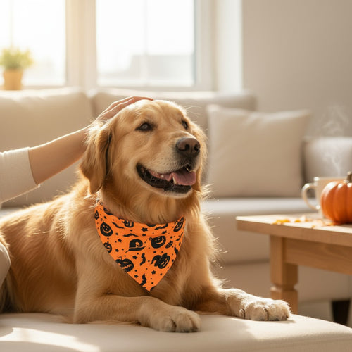 Halloween bandana - Orange