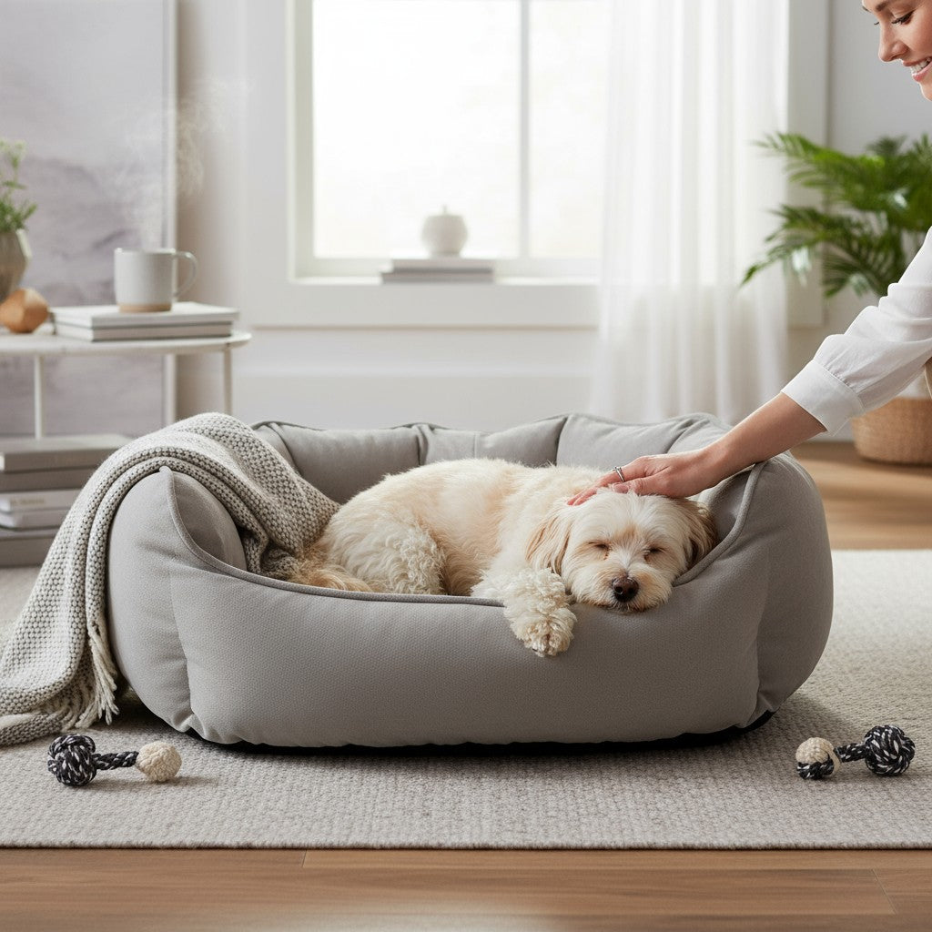 Hundeseng - Melker - Beige