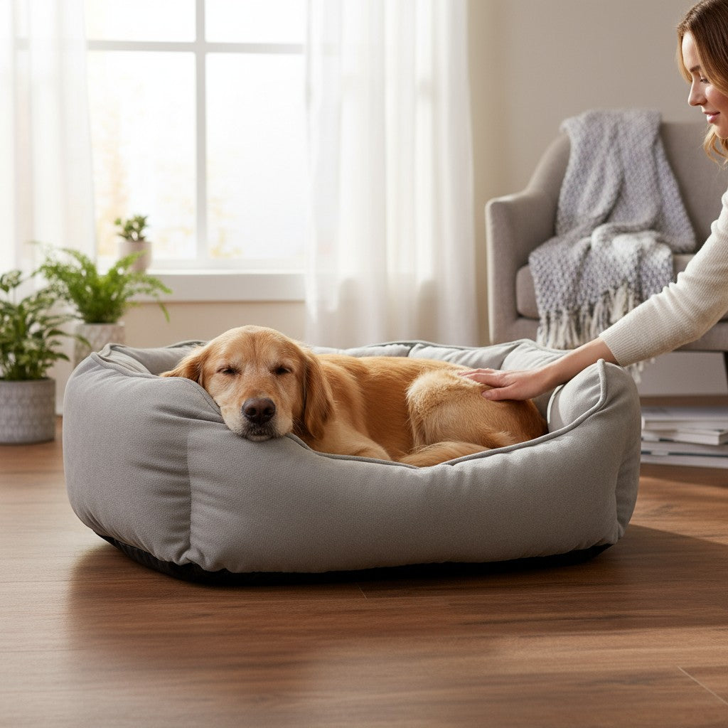 Hundeseng - Melker - Beige