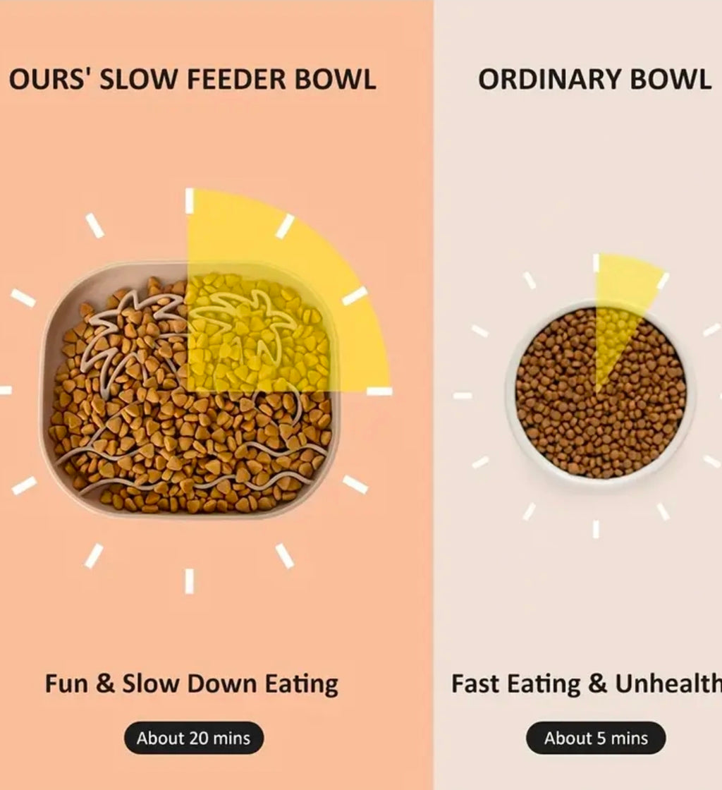 Slowfeeder/Slikkemåtte - Strand - Sand