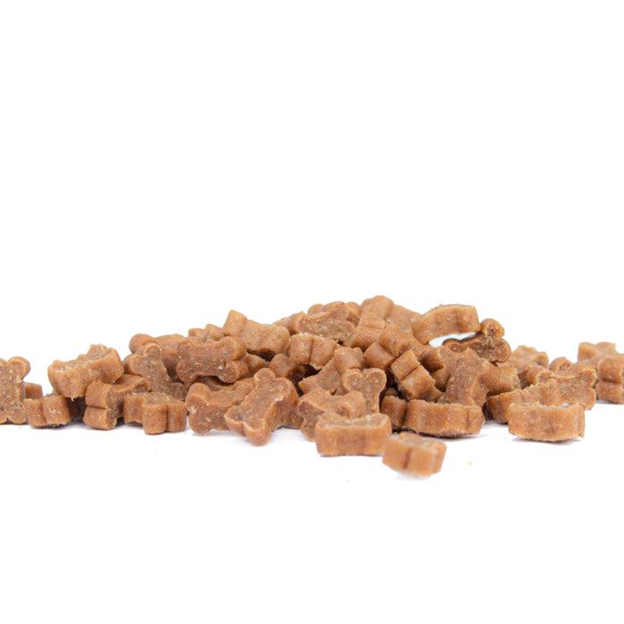 Snack’it - Semi-Moist - Bløde godbidder Mini Bones m. Laks 500g