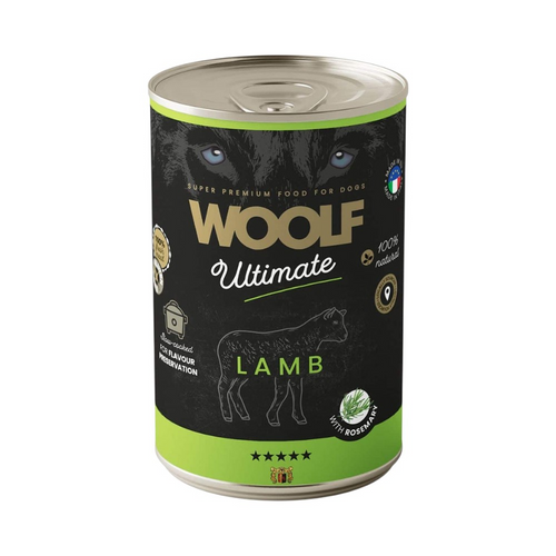 Woolf Ultimate - Vådfoder m. Lam & Rosmarin