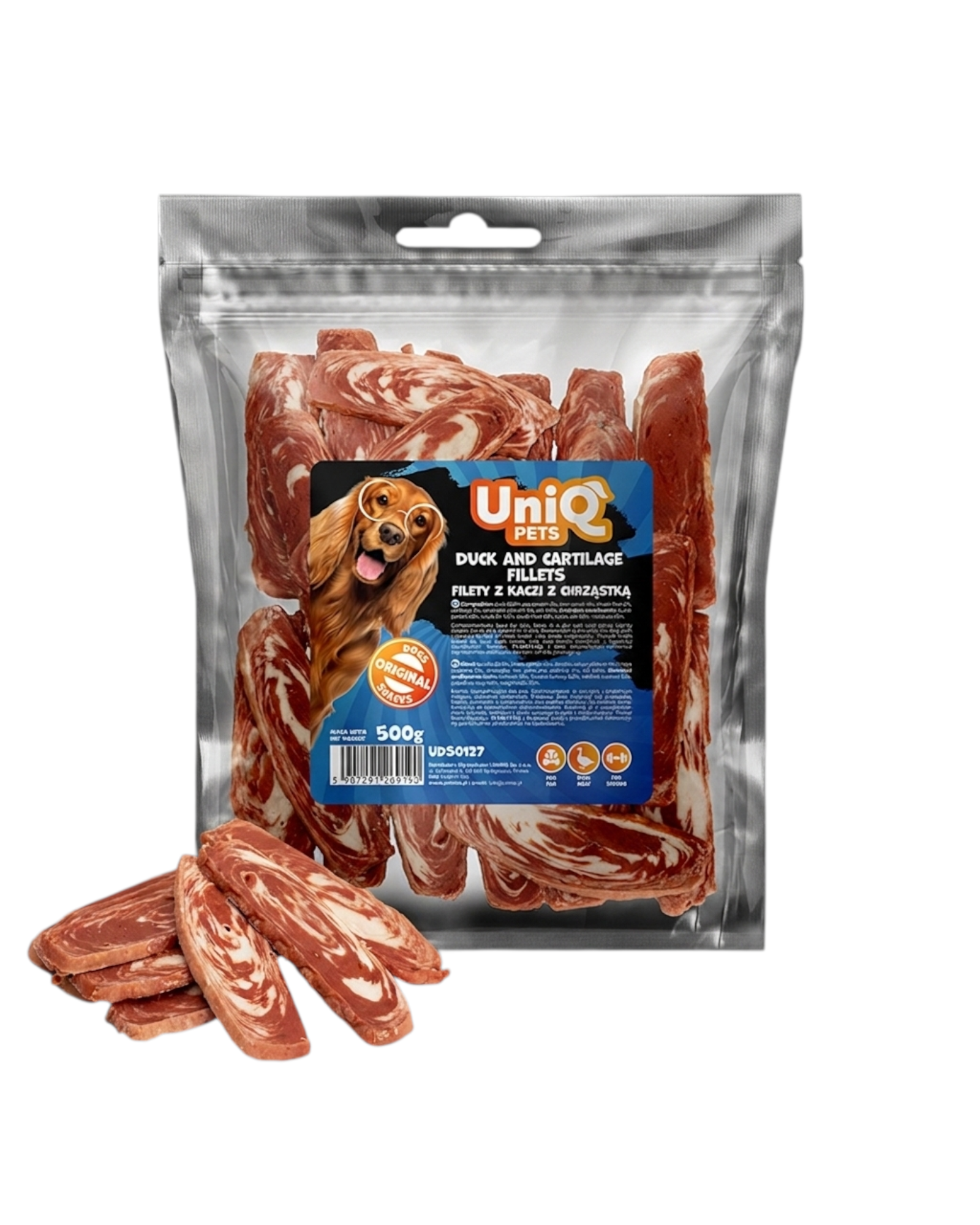 UniQ - Filetter m. And - 500g