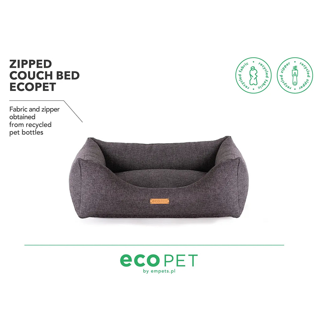 Hundeseng - EcoPet - Mørkegrå