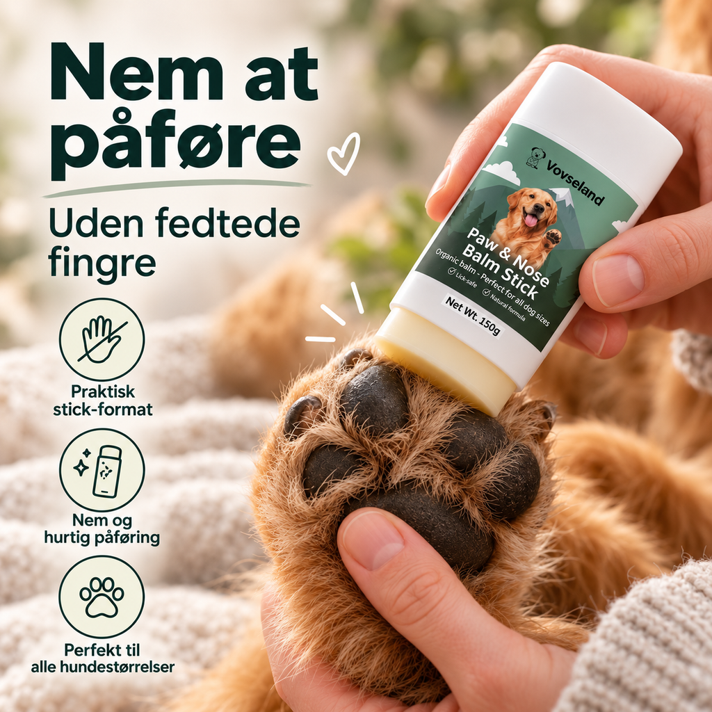 Vovseland - Snude & Pote Balsam - Stick