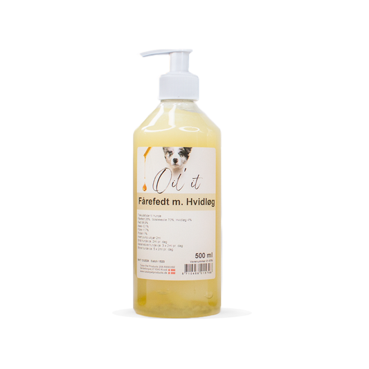 Oil'it - Fårefedt m. Hvidløg - 500ml