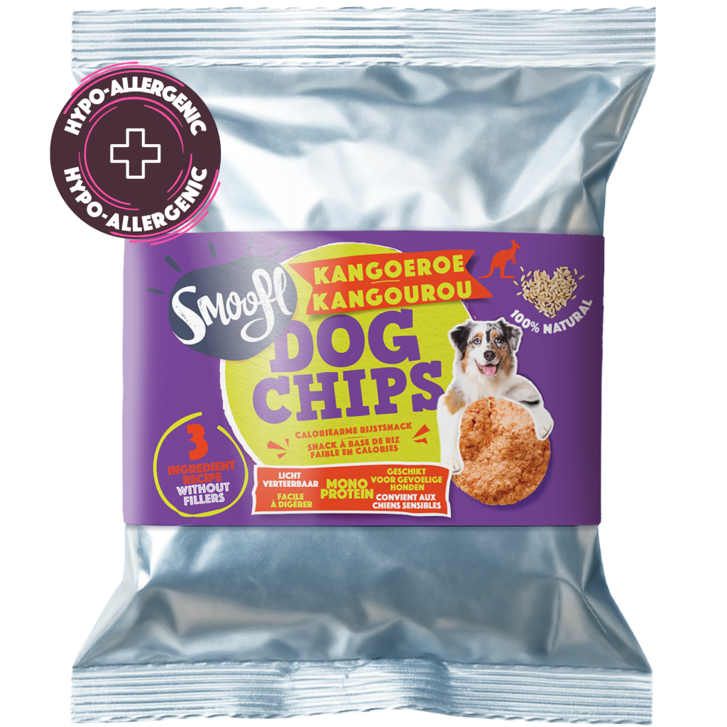 Smoofl - Hundechips m. Kænguru - 50g