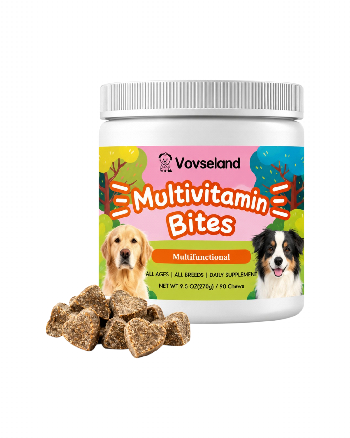 Vovseland - Tilskud - Multivitamin Bites