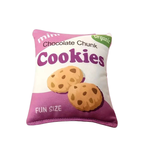 Aktiveringslegetøj - Sjov pose med knitrelyd "Cookies"
