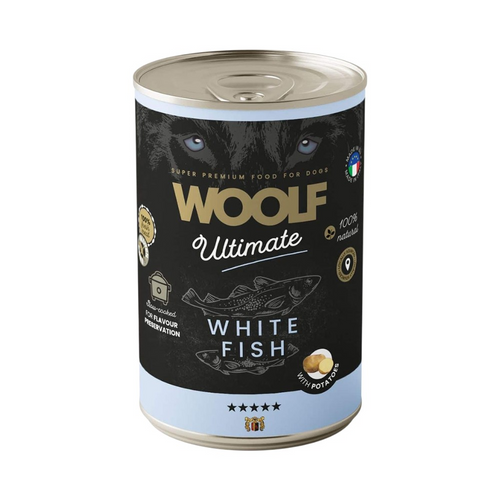 Woolf Ultimate - Vådfoder m. Hvidfisk & Kartofler