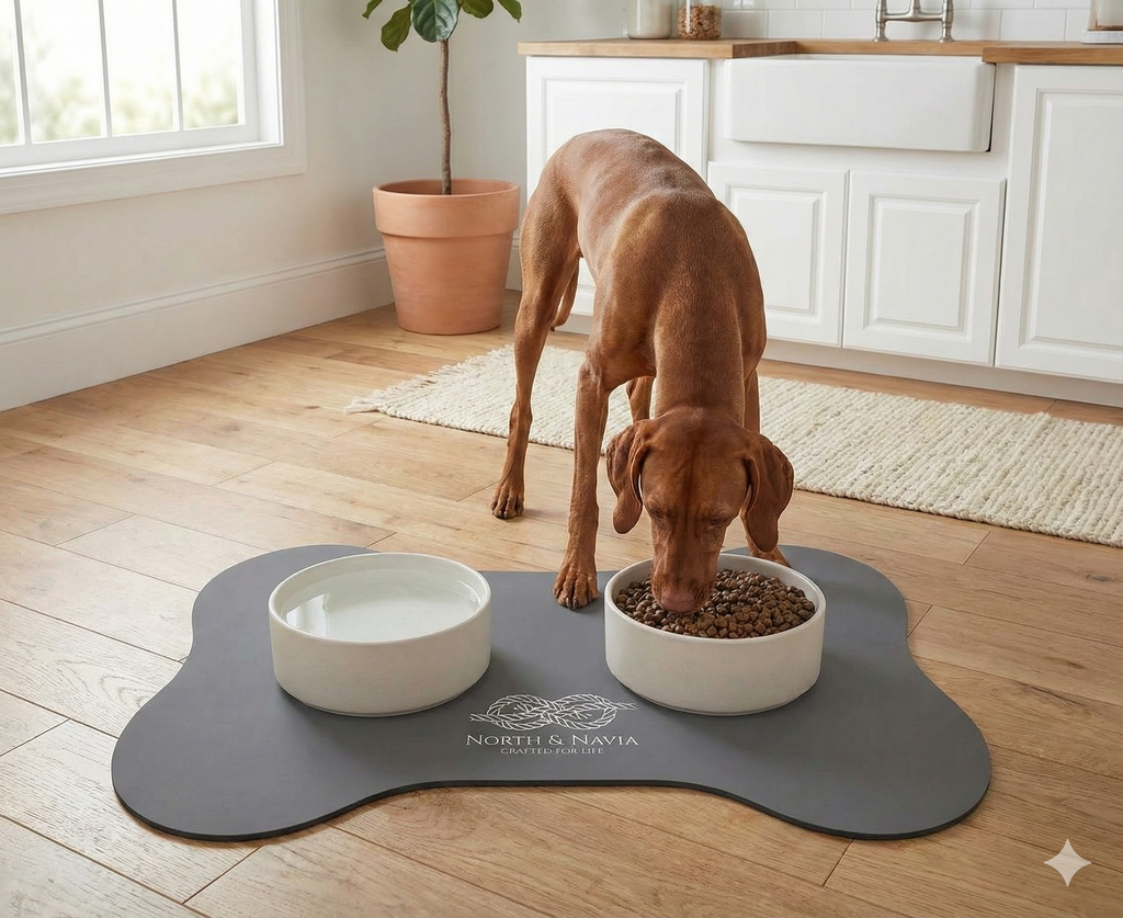 North & Navia - Skåleunderlag - Stone Grey