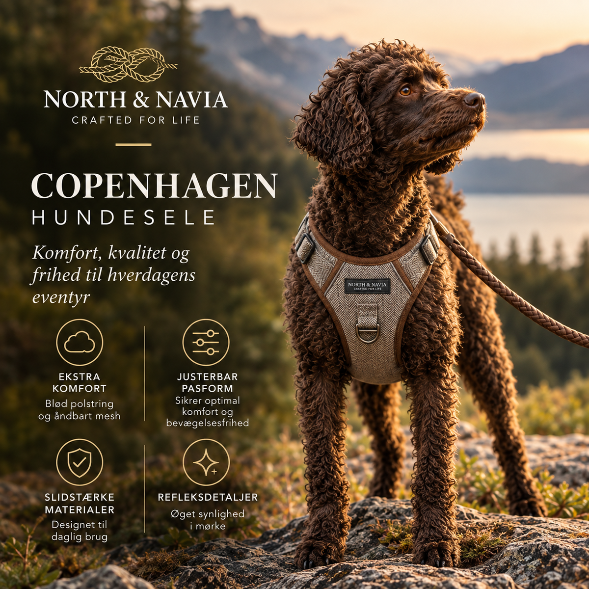 North & Navia - Hundesele "Copenhagen"