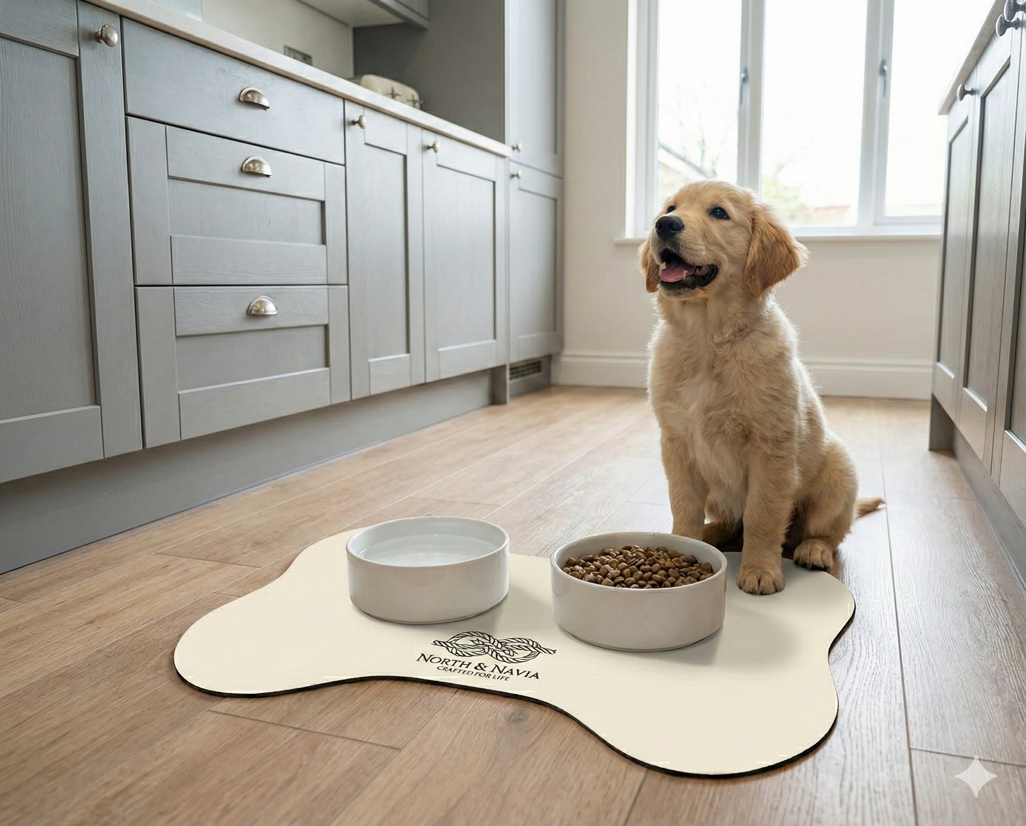 North & Navia - Skåleunderlag - Off-white