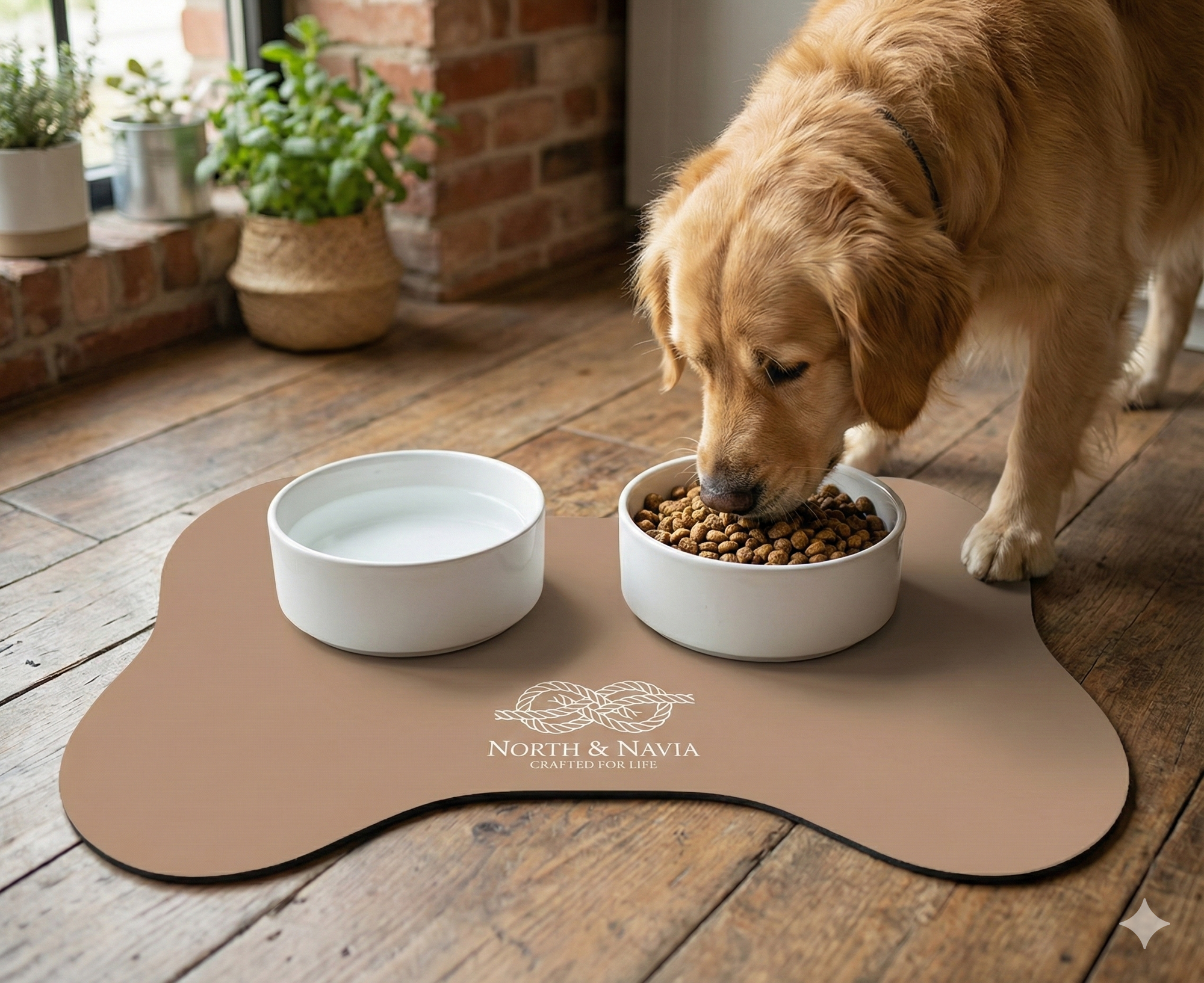 North & Navia - Skåleunderlag - Cognac
