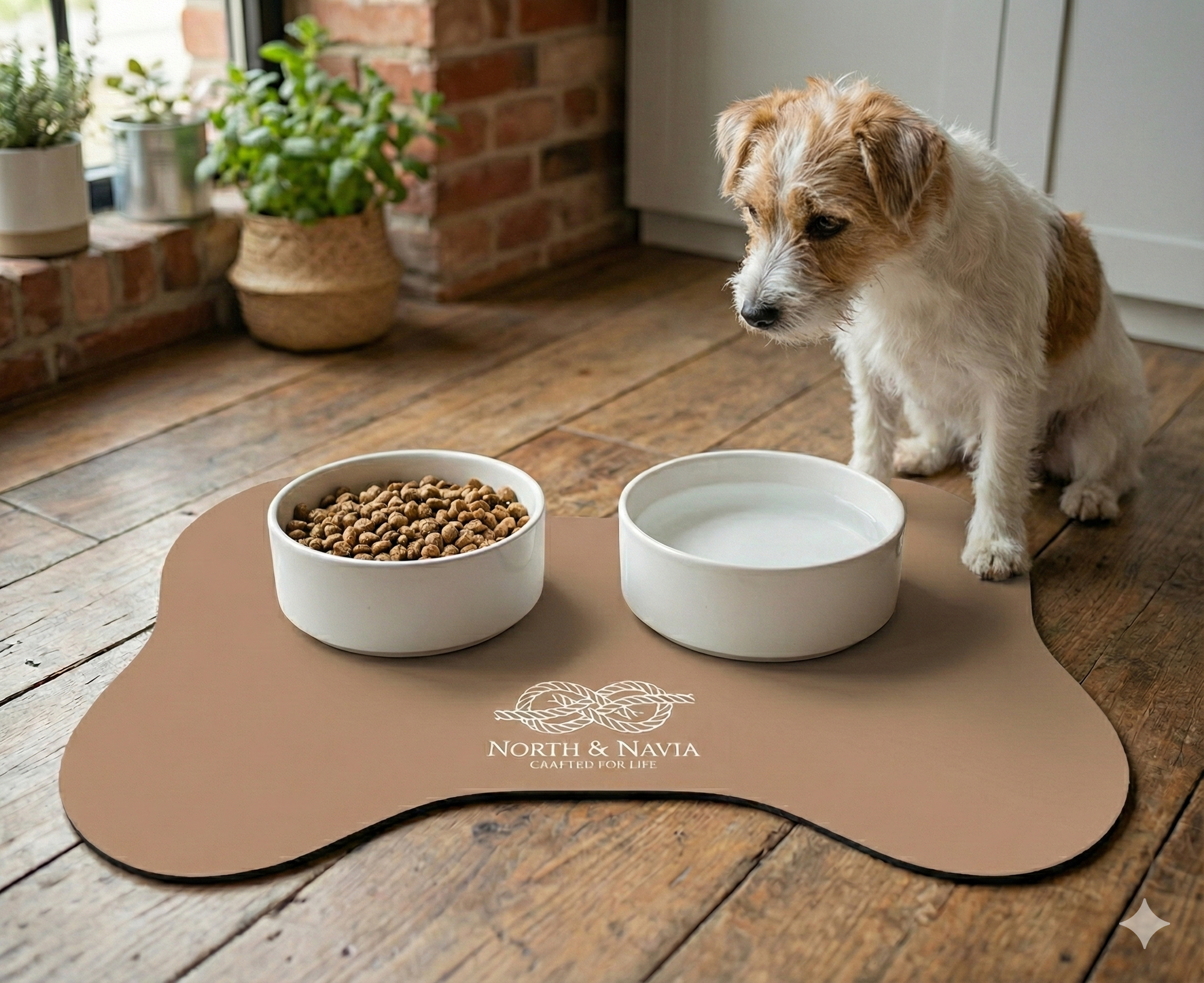 North & Navia - Skåleunderlag - Cognac