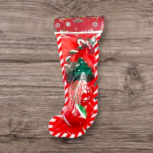 Julestok med legetøj