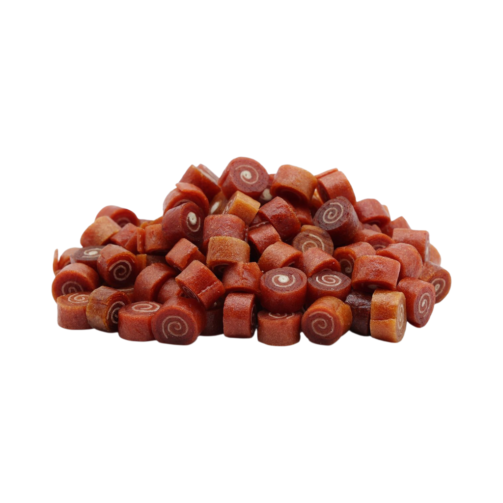 UniQ - Bløde Mini Ruller m. Kanin & Sej - 500g