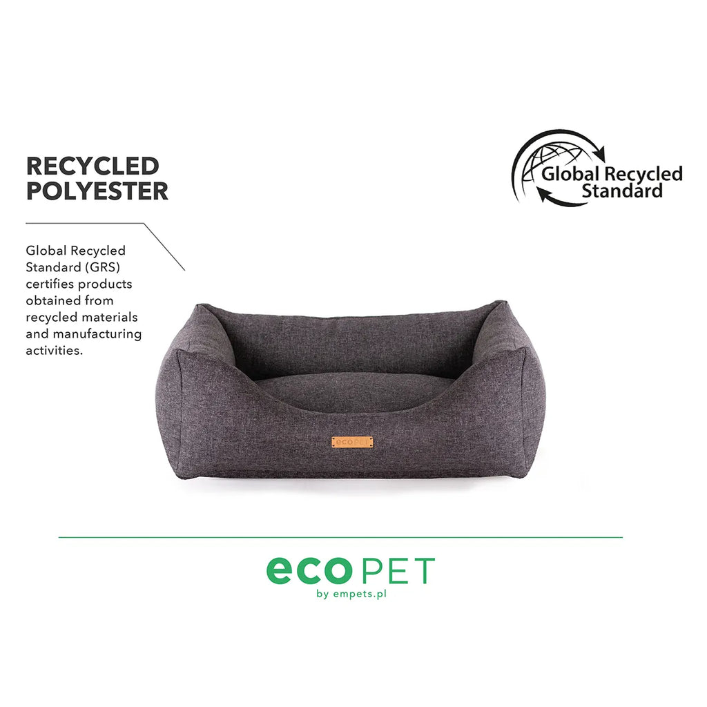 Hundeseng - EcoPet - Mørkegrå