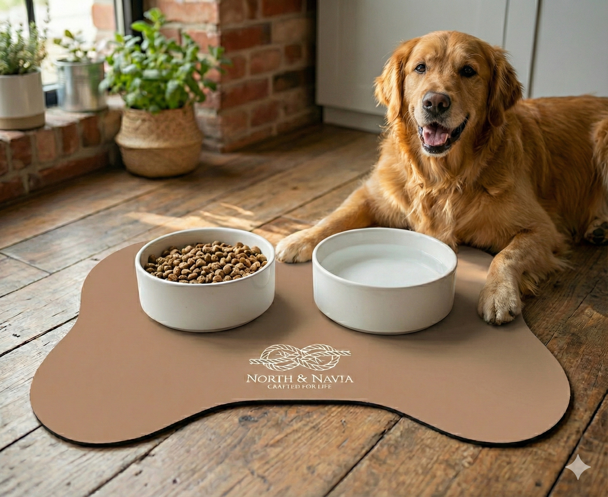 North & Navia - Skåleunderlag - Cognac