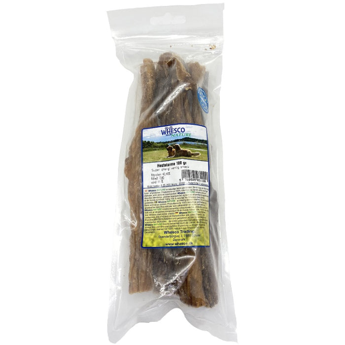 Whesco hestetarme Naturlig Hundesnack 100g