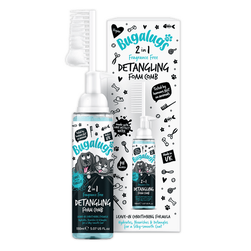 Bugalugs - Detangling Foam Spray Combi - Parfumefri - 150ml