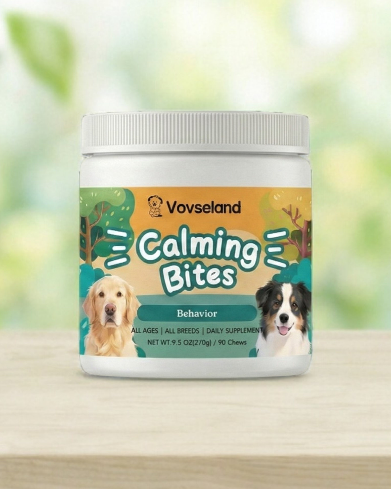Vovseland - Tilskud - Calming Bites